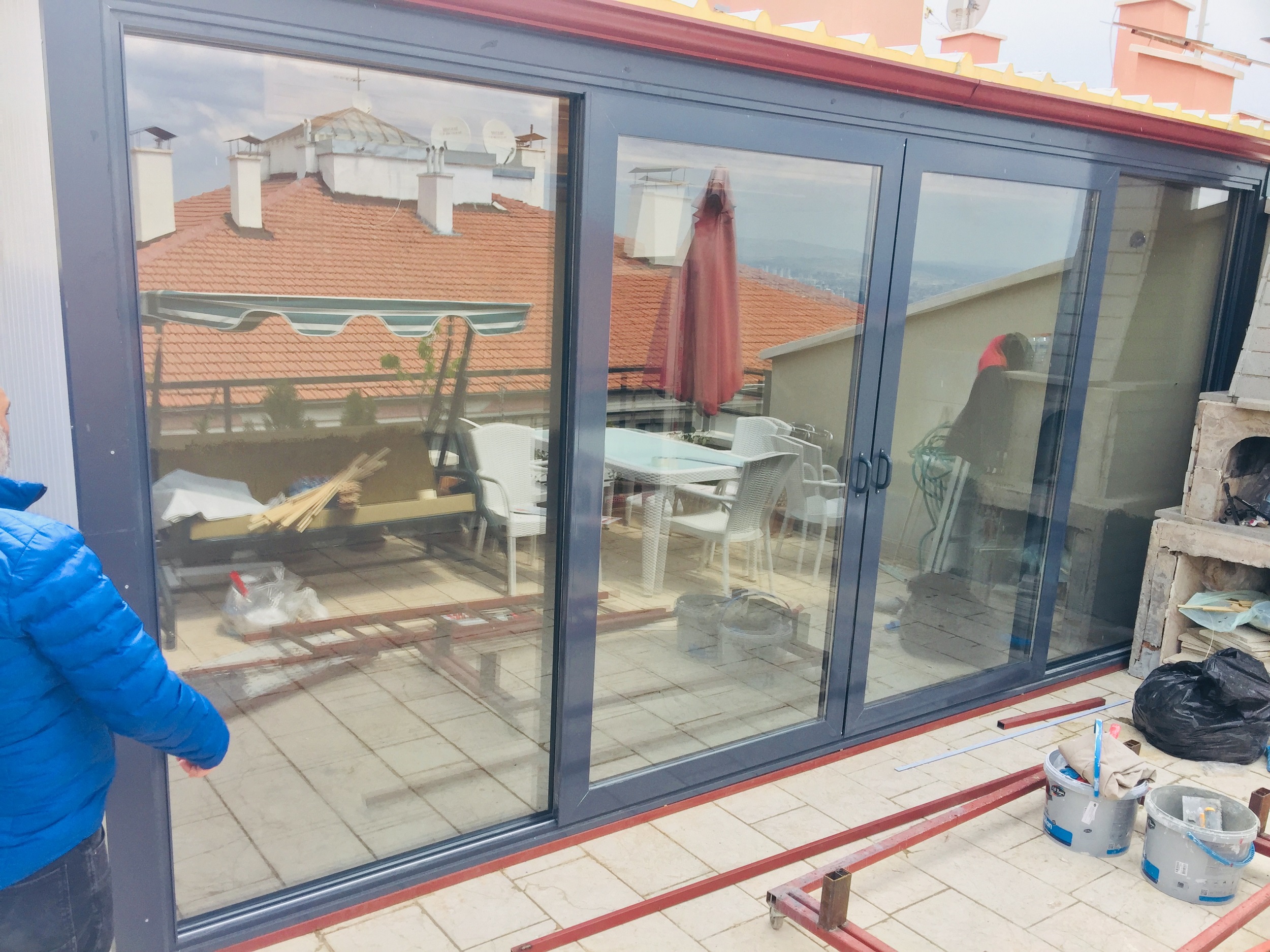 POLAT YILMAZ D�KMEN - TERAS KAPATMA