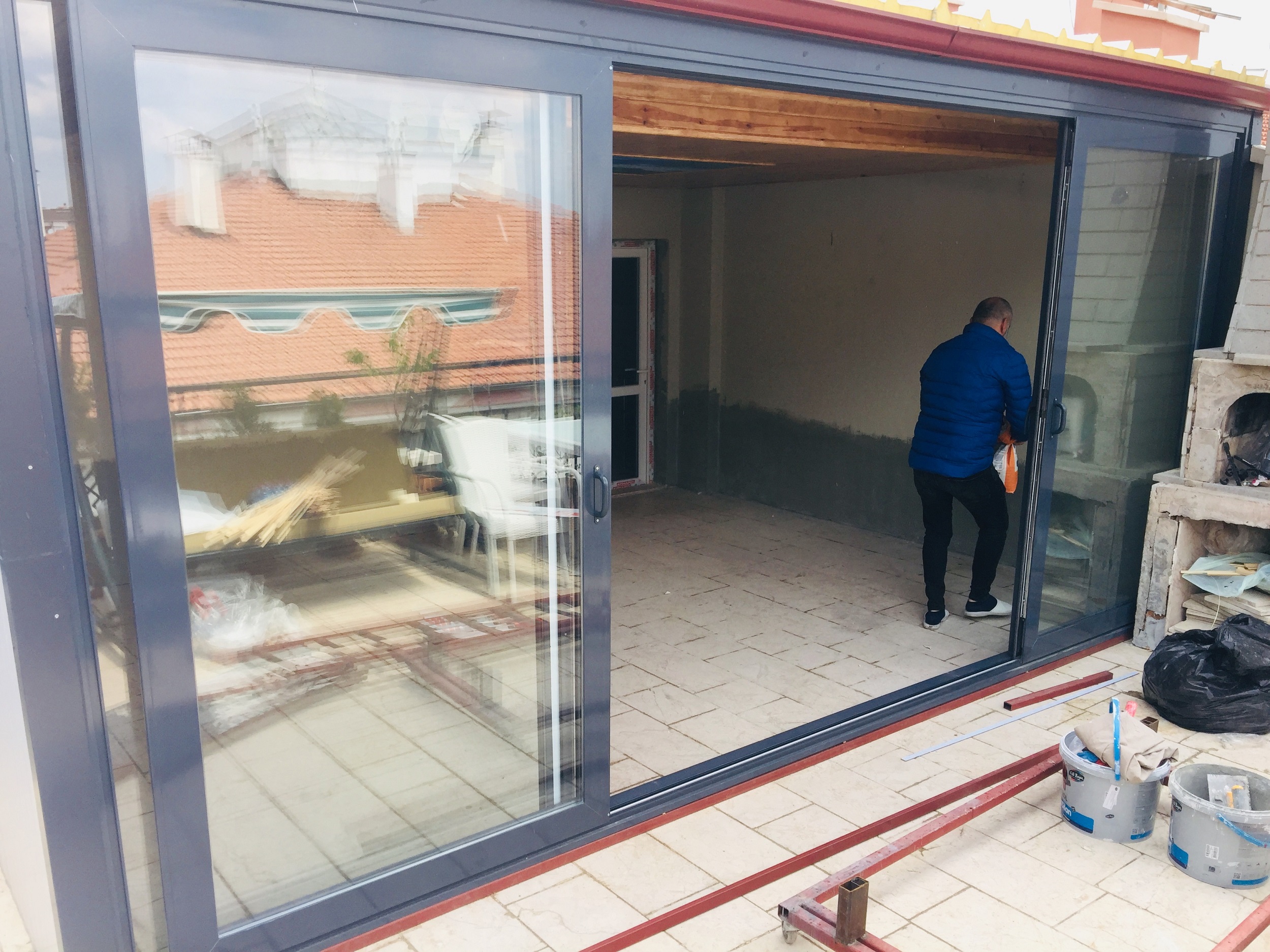 POLAT YILMAZ D�KMEN - TERAS KAPATMA