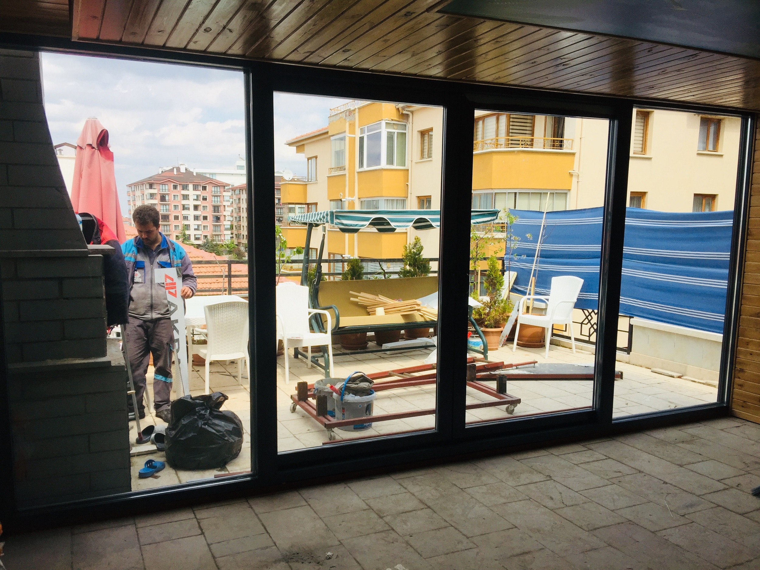 POLAT YILMAZ D�KMEN - TERAS KAPATMA